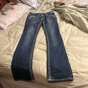 GRACE in LA jeans, bootcut size 26.